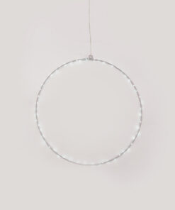 D30CM SILVER ROUND 45 ΜΙΝΙ LED ΛΑΜ, CW, ΑΣΗΜΙ ΚΑΛΩΔ. ΧΑΛΚΟΥ,ΑΝΤΑΠΤ.(3VDC),IP44, 3M ΔΙΑΦ ΚΑΛ ACA – X064524227