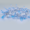 50LED ΛΑΜΠ. ΣΕΙΡΑ ΜΠΑΤ. (2xAA), ΜΠΛΕ ΣΤΑΘΕΡΑ,IP20, 490+30cm, ΔΙΑΦ. ΚΑΛ. ΤΡΟΦ. ACA – X0650612