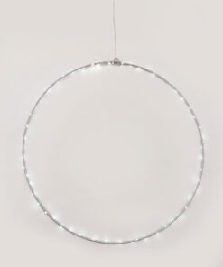 D50CM SILVER ROUND 65 ΜΙΝΙ LED ΛΑΜ, CW, ΑΣΗΜΙ ΚΑΛΩΔ. ΧΑΛΚΟΥ,ΑΝΤΑΠΤ.(3VDC),IP44, 3M ΔΙΑΦ ΚΑΛ ACA – X066524227