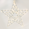 “THREE STARS”70 ΜΙΝΙ LED ΛΑΜΠ, WW, ΑΣΗΜΙ ΚΑΛΩΔ ΧΑΛΚΟ, ΑΝΤΑΠΤ(3.5VDC),IP44  65.5X65.5CM&3MΔΙΑΦ.ΚΑΛ. ACA – X067014225