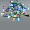 WHITE BALL 80 RGBY LED ΛΑΜΠAKIA ΣΕΙΡΑ, 10CM, ΑΝΤΑΠΤ (4.5V) & ΠΡΟΓΡ., ΕΠΕΚΤ (ΜΑΧ 3) IP44, 8m+3m ACA – X068034101