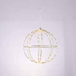 D20CM SILVER BALL 96 ΜΙΝΙ LED ΛΑΜ, WW, ΑΣΗΜΙ ΚΑΛΩΔ. ΧΑΛΚΟΥ,ΑΝΤΑΠΤ.(4.5VDC),IP44, 3M ΔΙΑΦ. ΚΑΛ. ACA – X069614226