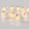 SANTA 15 MINI LED ΛΑΜΠΑΚIA ΣΕΙΡΑ, WW, ΑΣΗΜΙ ΚΑΛΩΔ. ΧΑΛΚΟΥ, MΠΑΤ. (2ΑΑ),IP20, 140+30CM ΔΙΑΦ ΚΑΛ ACA – X07151103