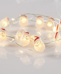 SANTA 15 MINI LED ΛΑΜΠΑΚIA ΣΕΙΡΑ, WW, ΑΣΗΜΙ ΚΑΛΩΔ. ΧΑΛΚΟΥ, MΠΑΤ. (2ΑΑ),IP20, 140+30CM ΔΙΑΦ ΚΑΛ ACA – X07151103
