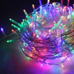 100LED ΛΑΜΠ ΣΕ ΣΕΙΡΑ 5cm ΠΟΛΥΧΡΩΜΑ ΑΝΤΑΠΤ 31VDC&ΕΠΕΚΤ MAX 6ΣΕΤ IP44 3m ΔΙΑΦ ΚΑΛΩΔ ACA – X081001021