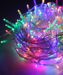 100LED ΛΑΜΠ ΣΕ ΣΕΙΡΑ 5cm ΠΟΛΥΧΡΩΜΑ ΑΝΤΑΠΤ 31VDC&ΕΠΕΚΤ MAX 6ΣΕΤ IP44 3m ΔΙΑΦ ΚΑΛΩΔ ACA – X081001021
