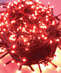 100 LED ΛΑΜΠAKIA ΣΕΙΡΑ (ANA 5cm), ΚΟΚΚΙΝΟ,ΑΝΤΑΠΤ.(31VDC)& ΕΠΕΚΤ.(MAX 6 ΣΕΤ),IP44, 5m, ΠΡΑΣΙΝΟ ΚΑΛ. ACA – X08100411