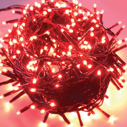 100 LED ΛΑΜΠAKIA ΣΕΙΡΑ (ANA 5cm), ΚΟΚΚΙΝΟ,ΑΝΤΑΠΤ.(31VDC)& ΕΠΕΚΤ.(MAX 6 ΣΕΤ),IP44, 5m, ΠΡΑΣΙΝΟ ΚΑΛ. ACA – X08100411