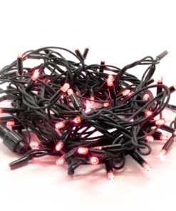 ΚΑΟΥΤΣΟΥΚ ΚΑΛ. 100 LED ΛΑΜΠ. ΣΕ ΣΕΙΡΑ (ΑΝΑ 10cm), KOKKINO, ΕΠΕΚΤ. (MAX 10 ΣΕΤ), IP44, 10m ACA – X08100431