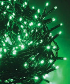 100 LED ΛΑΜΠ. ΣΕΙΡΑ (ANA 5cm), ΠΡΑΣΙΝΟ,ΑΝΤΑΠΤ.(31VDC)& ΕΠΕΚΤ.(MAX 6 ΣΕΤ),IP44, 5m, ΠΡΑΣΙΝΟ ΚΑΛ. ACA – X08100511