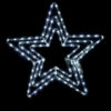 3 STARS 108 LED ΣΧΕΔΙΟ 4.5m ΜΟΝΟΚΑΝΑΛ ΦΩΤΟΣΩΛ ΨΥΧΡΟ ΛΕΥΚΟ ΜΗΧΑΝΙΣΜΟ FLASH IP44 56cm 1.5m ΚΑΛΩΔ ACA – X081082231