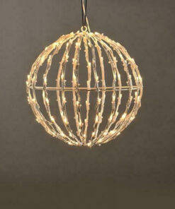 3D BALL ΣΧΕΔΙΟ 120 LED ΛΑΜΠ. ΣΕΙΡΑ,ΘΕΡΜΟ ΛΕΥΚ, ΑΝΤΑΠΤ.(4.5VDC),IP44, 25x25x26cm, ΛΕΥΚ ΚΑΛ.,5m ACA – X081201413