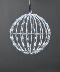 3D BALL ΣΧΕΔΙΟ 120 LED ΛΑΜΠΙΑ ΣΕΙΡΑ, ΨΥΧΡΟ ΛΕΥΚΟ, ΑΝΤΑΠΤ. (4.5VDC), IP44, 25x25x26cm, ΛΕΥΚΟ ΚΑΛ., ACA – X081202413
