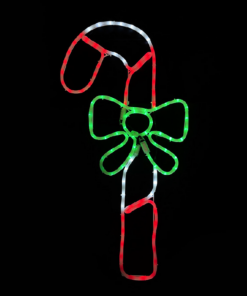 CANDY CANE 120 LED  ΜΟΤΙΦ 5m ΜΟΝΟΚ. ΦΩΤΟΣ. ΠΟΛΥΧΡ. ΣΤΑΘΕΡΟ IP65  45*90cm 1.5m ΚΑΛ. ACA – X081203528