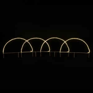 4 ARCH 124 LED 5,2m ΜΟΝΟΚ. ΦΩΤ. ΘΕΡΜΟ ΛΕΥΚΟ FLASH IP44, 86*57cm 3m ΚΑΛ. ACA – X081241221