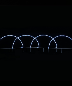 4 ARCH 124 LED 5,2m ΜΟΝΟΚ. ΦΩΤ. ΨΥΧΡΟ ΛΕΥΚΟ FLASH IP44, 86*57cm 3m ΚΑΛ. ACA – X081242221