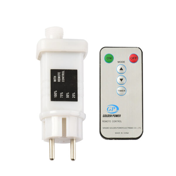 ΑΝΤΑΠΤΟΡΑΣ 31VDC 12W & IR REMOTE CONTROLLER (ON/OFF+TIMER+DIMMER), ΣΤΑΘΕΡΑ ΛΑΜΠΑΚ. MAX 1500LEDS ACA - X0812WSAR