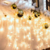 144 LED ΛΑΜΠ. ΒΡΟΧΗ, WW, ΑΝΤΑΠΤ.(31VDC), FLASH, IP44, 300x60cm, ΔΙΑΦ. ΚΑΛ. ACA – X08144124
