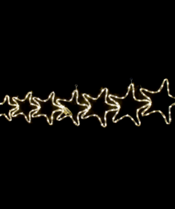 “7 STARS” 144LED ΣΧΕΔΙΟ 6m ΜΟΝΟΚΑΝΑΛ ΦΩΤΟΣΩΛ ΘΕΡΜΟ ΛΕΥΚΟ ΜΗΧΑΝΙΣΜΟ FLASH IP65 119x37cm 1.5m ΚΑΛΩΔ ACA – X081441245N
