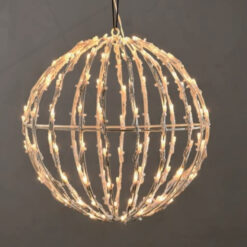 3D BALL ΣΧΕΔΙΟ 150 LED ΛΑΜΠ.ΣΕΙΡΑ, ΘΕΡΜ ΛΕΥΚΟ,ΑΝΤΑΠΤ.(4.5VDC), IP44, 30x30x31cm,ΛΕΥΚΟ ΚΑΛ.,5m ACA – X081501413