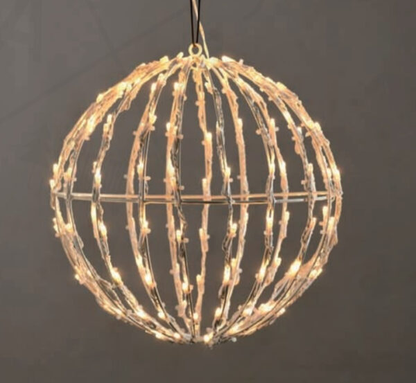 3D BALL ΣΧΕΔΙΟ 150 LED ΛΑΜΠ.ΣΕΙΡΑ, ΘΕΡΜ ΛΕΥΚΟ,ΑΝΤΑΠΤ.(4.5VDC), IP44, 30x30x31cm,ΛΕΥΚΟ ΚΑΛ.,5m ACA – X081501413
