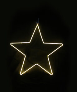 STAR 200 NEON LED 2m NEON DOUBLE SMD ΦΩΤ., WW ΣΤΑΘ., IP44, 58X54CM, 1.5m ΚΑΛ. ACA – X082001415
