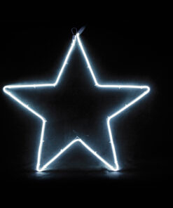 STAR 200 NEON LED 2m NEON DOUBLE SMD ΦΩΤ., CW ΣΤΑΘ., IP44, 58X54CM, 1.5m ΚΑΛ. ACA – X082002415