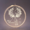“3D ACRYLIC REINDEER”, 36 WW LED ΣΤΑΘ. IP20  21X21.6CM, USB ΚΑΛ. ΤΡΟΦΟΔ. ACA – X08241254
