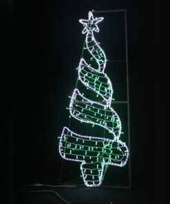 ΦΩΤΙΖΟΜΕΝΟ ΧΡΙΣΤΟΥΓΕΝΝΙΑΤΙΚΟ ΔΕΝΤΡΟ ,270&200LED ΕΠΙΣT ΣΧΕΔ 7.5mΜΟΝΟΚ ΦΩΤ+ΛΑΜ ΣΕΙΡ,CW+ΠΡΑΣ ΣΤΑΘ,IP65,750x200CM,1.5m ΤΡ ACA – X082702219N