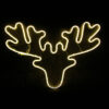 REINDEER HEAD 300 NEON LED 3m NEON DOUBLE SMD ΦΩΤ., WW ΣΤΑΘ., IP44, 60.5X42CM, 1.5m ΚΑΛ. ACA – X083001414