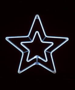 DOUBLE STARS 300 NEON LED 3m NEON DOUBLE SMD ΦΩΤ., WW ΣΤΑΘ., IP44, 55CM, 1.5m ΚΑΛ. ACA – X083001415