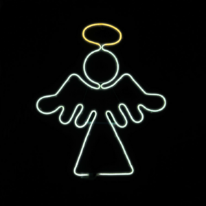 ANGEL 350 DOUBLE NEON LED  ΦΩΤ. 3m ΘΕΡΜΟ & ΨΥΧΡΟ ΣΤΑΘΕΡΟ IP65 133*30cm 1.5m ΚΑΛ. ACA – X083501123