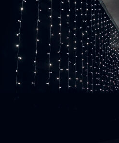 360 FLASH LED ΚΟΥΡΤΙΝΑ ΛΑΜΠΑΚΙΑ CW,ΑΝΤΑΠΤ.(31VDC),IP44, 200x200cm, ΠΡΑΣΙΝΟ ΚΑΛ. ACA – X08360214