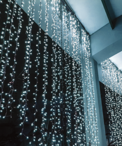 360LED ΚΟΥΡΤΙΝΑ ΛΑΜΠ 20 ΣΕΙΡΕΣ x 18 ΛΑΜΠ ΨΥΧΡΟ ΛΕΥΚΟ ΑΝΤΑΠΤ 31VDC&ΕΠΕΚΤ MAX 2ΣΕΤ IP44 200x200cm ΔΙΑΦ ACA – X08360221
