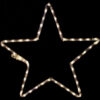 STAR 48 LED ΣΧΕΔΙΟ 2m ΜΟΝΟΚΑΝΑΛ ΦΩΤΟΣΩΛ ΘΕΡΜΟ ΛΕΥΚΟ IP44 55cm 1.5m ΚΑΛΩΔ ACA – X08481215