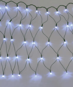 50 ΛΑΜΠΑΚΙΑ LED ΔΙΧΤΥ ΨΥΧΡΟ ΛΕΥΚΟ ΑΝΤΑΠΤ 24VDC&ΕΠΕΚΤ MAX 12ΣΕΤ IP44 55x80cm ΠΡΑΣ ΚΑΛΩΔ & 5 ΑΓΓΙΣΤΡΑ ACA – X0850211