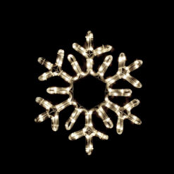 “SNOWFLAKE” 96 LED ΣΧΕΔΙΟ 4m ΜΟΝΟΚΑΝΑΛ ΦΩΤΟΣΩΛ ΘΕΡΜΟ ΛΕΥΚΟ IP65 38cm 1.5m ΚΑΛΩΔ ACA – X089612111N