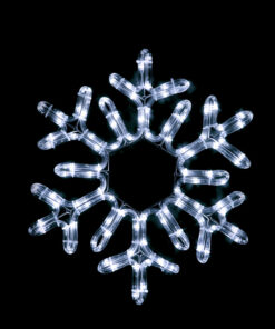 “SNOWFLAKE” 96 LED ΣΧΕΔΙΟ 4m ΜΟΝΟΚΑΝΑΛ ΦΩΤΟΣΩΛ ΨΥΧΡΟ ΛΕΥΚΟ IP65 38cm 1.5m ΚΑΛΩΔ ACA – X089622111N