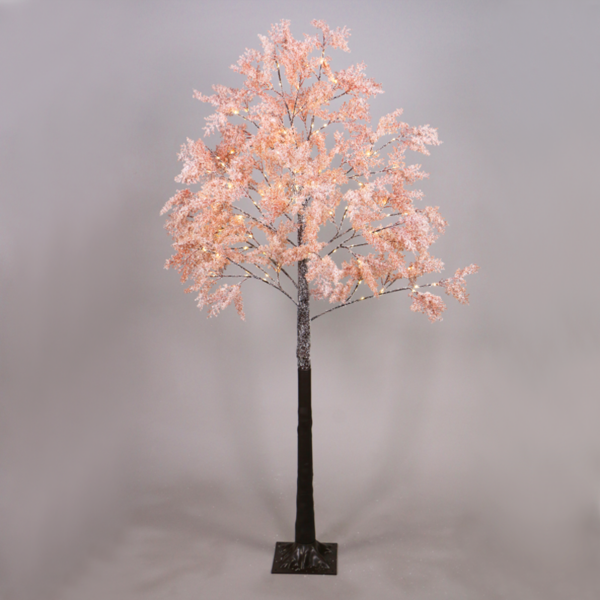 “SNOW FLOWER TREE” 120 WW LED ΛΑΜΠΑΚ. ΑΝΤΑΠΤ. (4,5V) IP44 ΥΨΟΣ 180CM ΒΑΣΗ 21x21CM 3M ΚΑΛΩΔ ΤΡΟΦ. ACA - X10120145