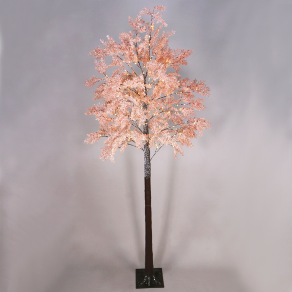 “SNOW FLOWER TREE” 160 WW LED ΛΑΜΠΑΚ. ΑΝΤΑΠΤ. (4,5V) IP44 ΥΨΟΣ 240CM ΒΑΣΗ 26x26CM 3M ΚΑΛΩΔ ΤΡΟΦ. ACA - X10160145