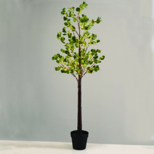 EUCALYPTUS LEAF TREE 240 WW LED ΛΑΜΠ. ΑΝΤΑΠΤ:4,5V IP44 ΥΨΟΣ 180cm ΓΛΑΣΤΡΑ 5m ΚΑΛ  ACA – X102401449