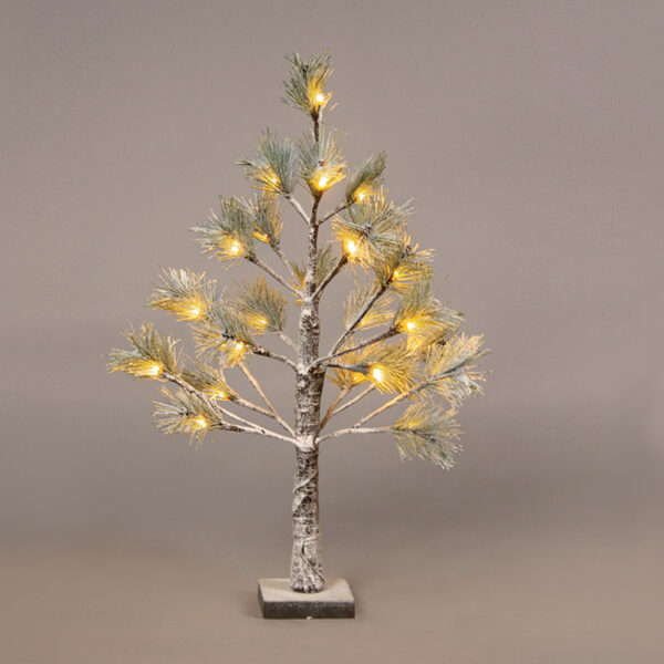 SNOW PINE TREE 24 WW LED ΛΑΜΠΑΚ.ΑΝΤΑΠΤ.(24VDC) IP44 10X10X60CM 3M KΑΦΕ ΚΑΛ. ΤΡΟΦ. ACA - X1024144