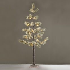 SNOW PINE TREE 56 WW LED ΛΑΜΠΑΚ.ΑΝΤΑΠΤ.(24VDC) IP44 21X21X150CM 3M KΑΦΕ ΚΑΛ. ΤΡΟΦ. ACA – X1056144