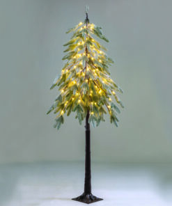 ΧΙΟΝΙΣΜΕΝΟ ΧΡΙΣΤΟΥΓΙΕΝΝΙΑΤΙΚΟ  GREEN PINE TREE 56 WW LED ΛΑΜΠ. ΑΝΤΑΠΤ:4,5V IP44 ΥΨΟΣ 120cm ΒΑΣΗ:17x17cm 5m ΚΑΛ ACA – X10561446