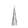 SILVER & WHITE SEQUIN CONE TREE 20 WW LED ΛΑΜΠ. ΜΠΑΤ. 3ΧΑΑ,IP20 Φ18.5Χ50CM ACA – X1120117