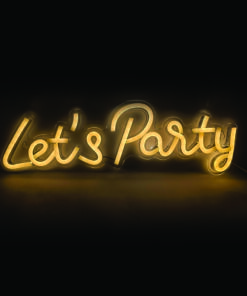 LET’S PARTY 125 NEON LED ΛΑΜΠ USB ΚΑΛ 2m ΘΕΡΜΟ IP20 41*1,6 *13,5cm 2m ΚΑΛ ACA – X131251716