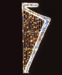 HARP 360LED ΣΧΕΔ 9,6m ΜΟΝΟΚ ΦΩΤΟΣ 6,4m ΛΑΜΠ ΣΕΙΡΑ ΘΕΡΜΟ & ΨΥΧΡΟ ΛΕΥΚΟ ΣΤΑΘ IP65 150×60 cm 1,5m ΚΑΛ. ACA – X1736012115