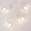 METAL STRING LIGHTS ΤΑΡΑΝΔΟΣ 10 LED ΛΑΜΠΑΚ ΣΕΙΡΑ ΜΠΑΤΑΡ(2xΑΑ) ΘΕΡΜΟ ΛΕΥΚΟ IP20 135+30cm ΔΙΑΦΑΝ ΚΑΛ ACA – XB10WW2A