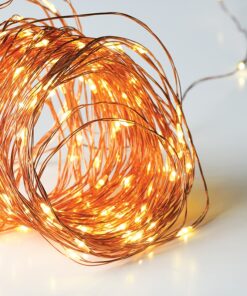 200 LED ΛΑΜΠΑΚ ΣΕΙΡΑ ΘΕΡΜΟ ΛΕΥΚΟ ΧΑΛΚΙΝΟ ΚΑΛΩΔ ΑΝΤΑΠΤΟΡ(6VDC) & 8 ΠΡΟΓΡΑΜ IP44 20m+3m 6W ACA – X01200122