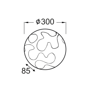 ΠΛΑΦΟΝΙΕΡΑ 2xE27 Φ30 ΠΑΖΛ ΓΥΑΛΙ PUZZLE ACA – XD05300